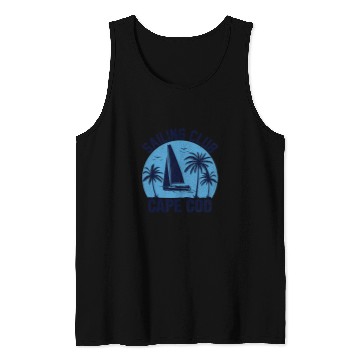 Discover Sailing Club Cape Cod Tank Tops