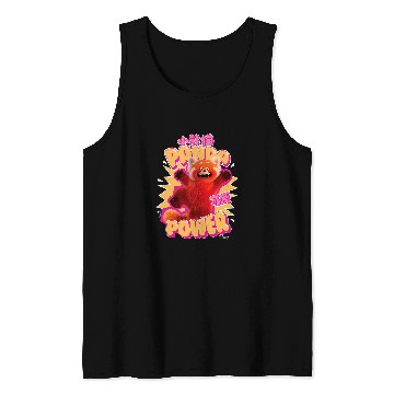 Discover Panda Pet Turning Red Panda Power Tank Tops