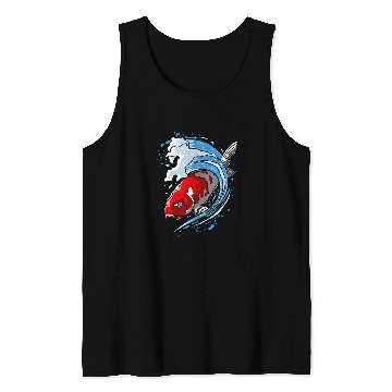 Discover Japan Koi Fish Japanese Tattoo 12 Tank Tops