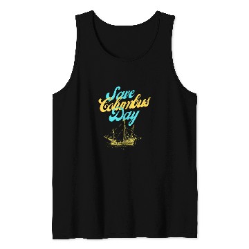 Discover Save Columbus Day Tank Tops
