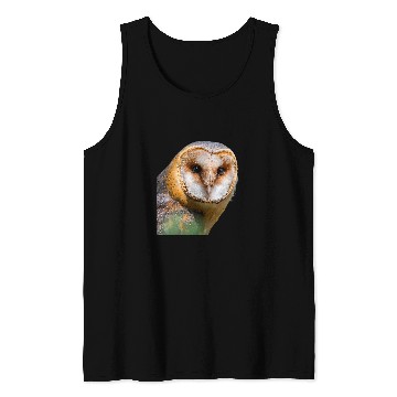 Discover Owl Pet Barn Owl Bird Ornithology Tank Tops