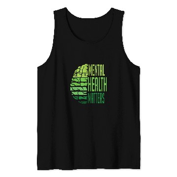 Discover Mental Health Matters Depression Mental Health Awareness Tank Tops