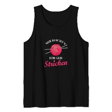 Discover Knitting Yarn Wool Enough for me Im going Tank Tops