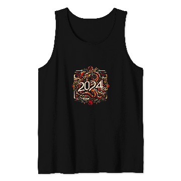 Discover Dragon Pet Happy Chinese New Year Year of the Dragon Zodiac 5 Tank Tops