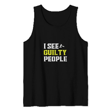 Discover See Guilty People Correctional Officer 1 Tank Tops