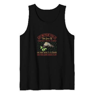 Discover Sloth Pet Get Over It Funny Sloths Lover Tank Tops