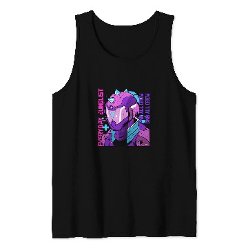 Discover Drums Drummer Junglist EDM Drum And Bass Liquid DnB Dubstep Drums Tank Tops