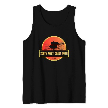 Discover South West Coast Path Cornwall Lands End Hiking Lizard Point Tank Tops