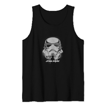 Discover Star Wars Classic Graffiti Drip Spray Paint Stormtrooper Tank Tops