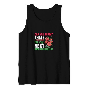 Discover Venus Fly Trap Botanical Gardening Exotic Carnivorous 2 Tank Tops