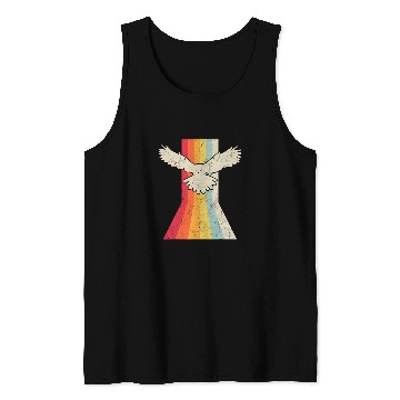 Discover Owl Pet birdwatcher birdwatching barn owl Tank Tops