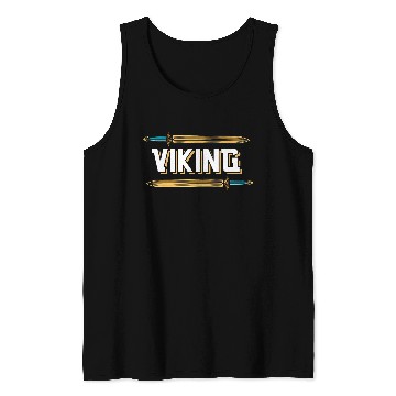 Discover Viking swords Nordic Warriors Valhalla Tank Tops