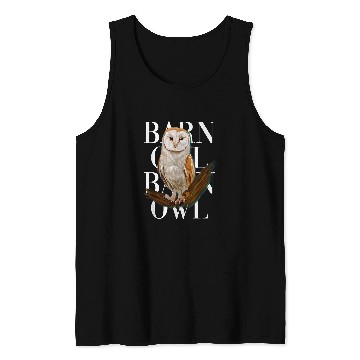 Discover Owl Pet Beautiful Barn Owl Tank Tops