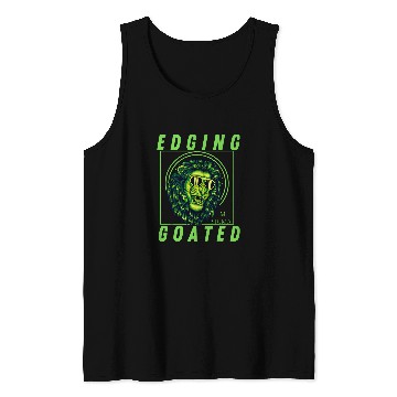 Discover Lion Pet Edging Goated Sigma Lion Ironic Brainrot Meme 1 Tank Tops