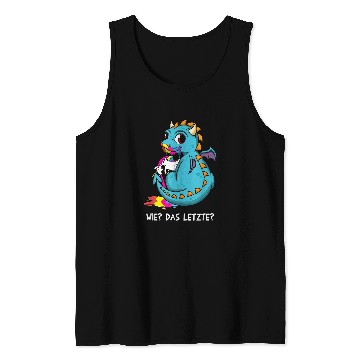 Discover Dragon Pet How The Last Dragon Eats Unicorn Tank Tops