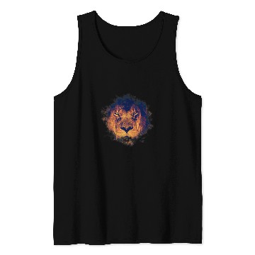 Discover Lion Pet face be lion Tank Tops