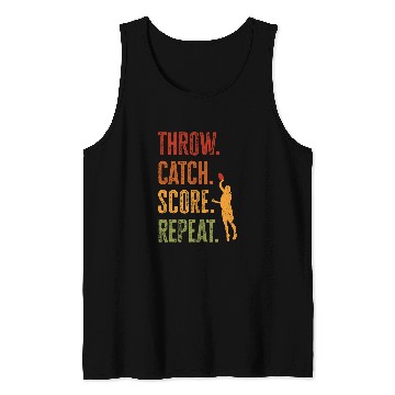 Discover Ultimate Frisbee Flying Disc Throw Catch Score Tank Tops