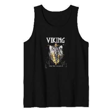 Discover Viking Warrior Odin Viking Fighter Thor Wotan Walhalla 4 Tank Tops