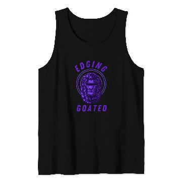 Discover Lion Pet Edging Goated Sigma Lion Ironic Brainrot Meme 3 Tank Tops