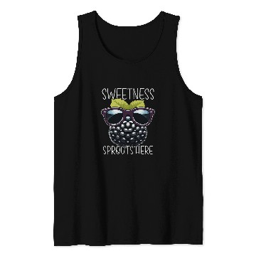 Discover Sweetness Sprouts Here Cute Blackberry Tank Tops