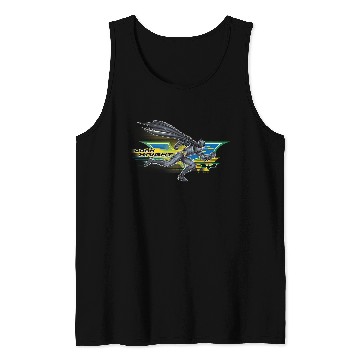 Discover The Dark Knight Batman Epic Running Animated Shot Tank Tops