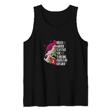 Discover Merry Winter Solstice You Thieving Christian Bastard Tank Tops