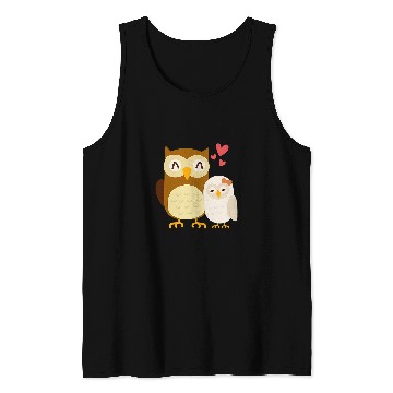 Discover Owl Pet Summer Wedding Anniversary Engagement Valentines Tank Tops