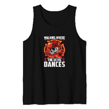 Discover Firefighter Job Fireman Cool Graphics Firefighter Plus Size 18 Tank Tops
