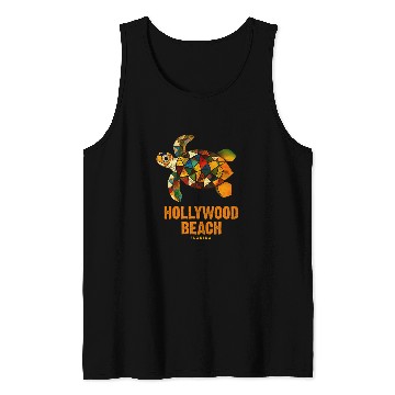 Discover Turtle Pet Hollywood Beach FL Florida Vacation Sea Turtle Souvenir 8 Tank Tops