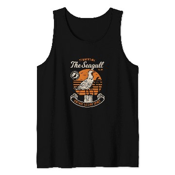 Discover Summertime The Seagull vintages Sailing Spirit Tank Tops