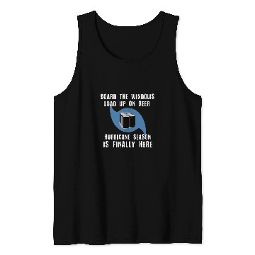 Discover Beer Fun Florida Hurricane Party Funny Floridian Beer Drinking Man 21 Tank Tops