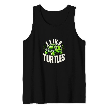 Discover Turtle Pet I like Turtles 7 Tank Tops