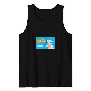 Discover 8Bit Game Over Bedlington Terrier Tank Tops