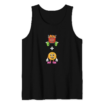 Discover Chicken Lover and Waffle Lovers Funny and Cute Tank Tops