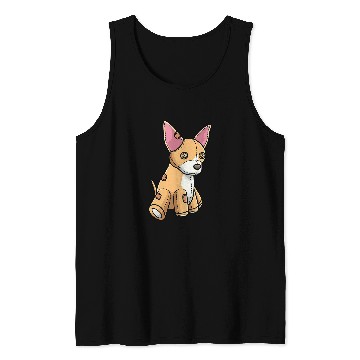 Discover Chiweenie Dog Stuffed Animal Tank Tops