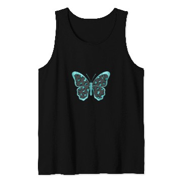 Discover Butterfly Fairy Grunge Fairycore Aesthetic Leopard Print 22 Tank Tops