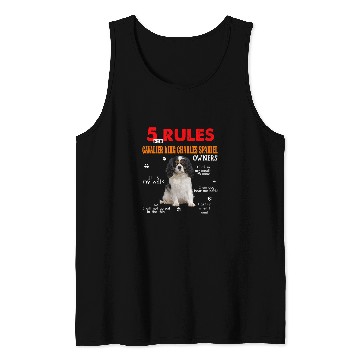 Discover 5 Rules For Cavalier King Charles Spaniel Owners Tank Tops