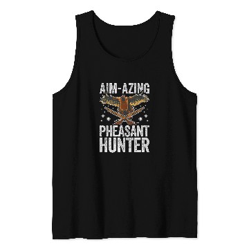 Discover Pheasant Hunting Aimazing Pheasant Hunter Tank Tops