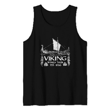 Discover Viking World Tour Viking Warrior Tank Tops