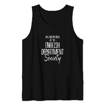 Discover English Department Teacher School Staff 21 Tank Tops