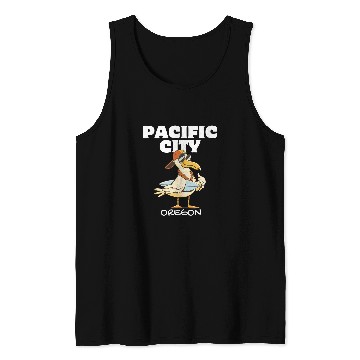 Discover PACIFIC CITY OREGON Surf vintages Sunset Surfing Tank Tops