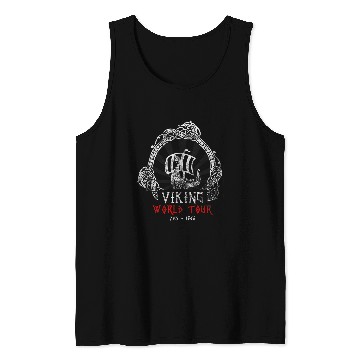 Discover Viking World Tour Cool Viking Walhalla Vikings Tank Tops