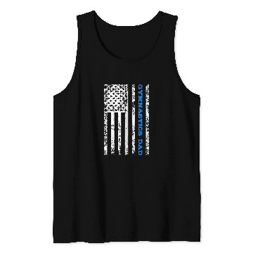 Discover Gymnastics Dad Tank Tops