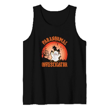 Discover Paranormal Investigator Haunted House ghosts Hunter Tank Tops