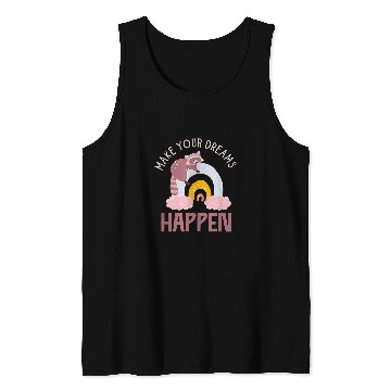 Discover Raccoon Pet Mindset Dream Bohemian Rainbow Raccoon Lover Inspirational Tank Tops