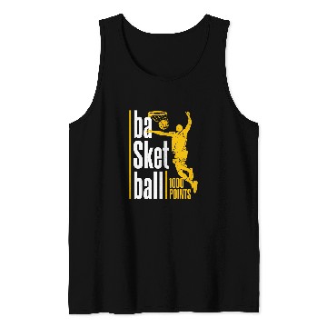 Discover 1000 Points Basketball Scorer High School Basketball Player 2 Tank Tops