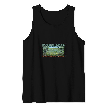 Discover Native To Everglades National Park Nature Lover Camping Hike Tank Tops