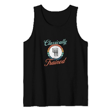 Discover Classically Trained Retro Manual Transmission 3 Pedal Racing Tank Tops