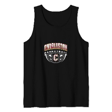 Discover Charleston Cougars Basketball Dribble Officially Licensed Tank Tops