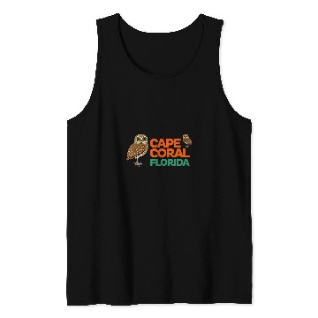 Discover Owl Pet Cape Coral Florida Burrowing Owls Birdorable Tank Tops